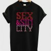 sex and sin city t-shirtDAP