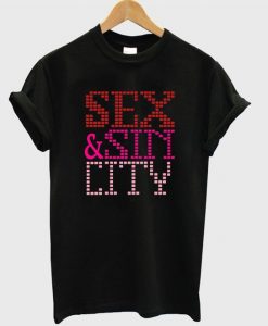 sex and sin city t-shirtDAP