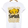 simba the lion t-shirtDAP