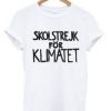 skolstrejk for klimatet t-shirt DAP