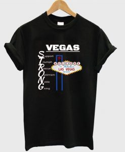 vegas strong t-shirtDAP