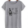 vodka or dance t-shirt DAP