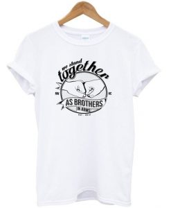 we stand together as brother in arms t-shirtDAP