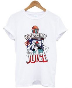 wheezing juice t-shirtDAP