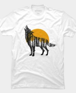 wolf art T-Shirt DAP