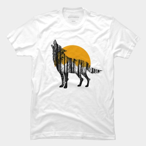 wolf art T-Shirt DAP