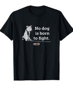 ASPCA No Dog is Born to Fight Men's T-Shirt DAPP