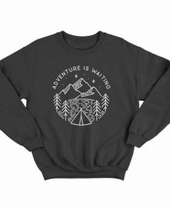 Adventure Is Waiting Sweatshirt DAP