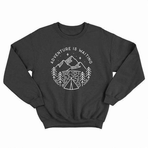 Adventure Is Waiting Sweatshirt DAP