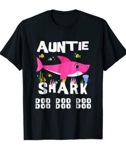 Auntie Shark T Shirt DAP