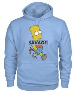 Bart Simpson savage hoodie DAP