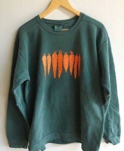 Carrot Sweatshirt, Garden Sweatshirt DAP