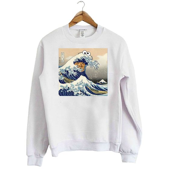 Cookie Monster Wave Sweatshirt DAP