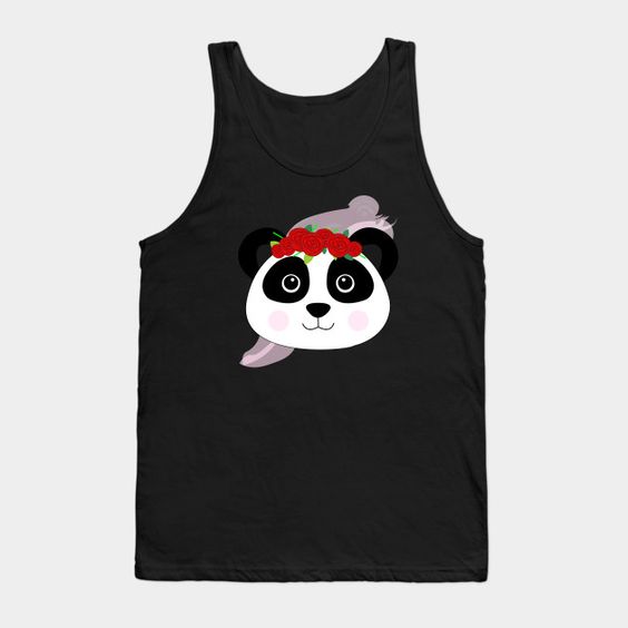 Cute Panda Tank Top DAP