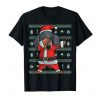 Dabbing Dachshund Funny Christmas Dab Shirt Men's T-Shirt DAP