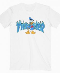 Donald Duck Thrasher Collab T Shirt DAP