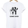 Game over married t-shirt DAP