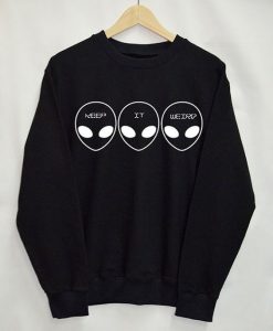 Items similar to Alien Sweatshirt DAP