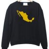 Mexico Map Sweatshirt ZNF08