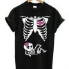 Skeleton Baby Girl Tshirts DAP