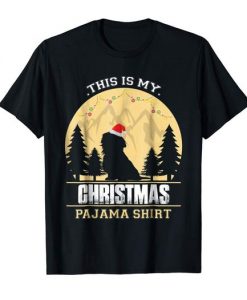 This is my Christmas Pajama shirt Shih Tzu Dog Tshirt Men's T-Shirt DAP