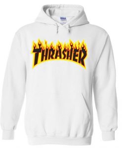 Thrasher fire hoodie DAP
