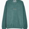 Washed Green Santa Monica Sweatshirt DAP