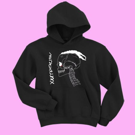 XXXTentacion skull Sweatshirt and Hoodie DAP