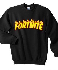 fornite fire sweatshirt DAP