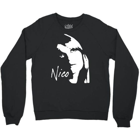 nico retro velvet underground in stock Crewneck Sweatshirt DAP