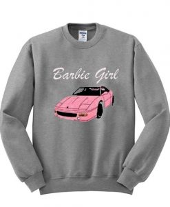 Barbie Girl Car Sweatshirt DAP