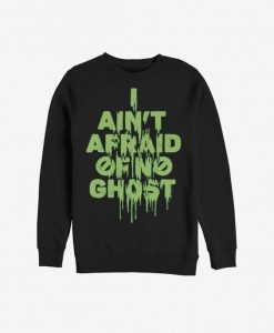 Ghostbusters Ain't Afraid Slime Sweatshirt DAP