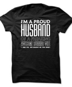 proud Husband TshirtDAP
