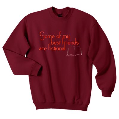some of my best friend are fictional SWEATER DAP