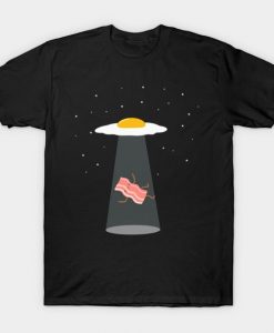 Cool Bacon and Eggs UFO ufo Classic T-ShirtDAP