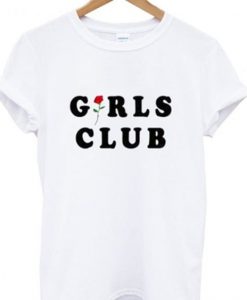 Girls club flower t-shirt DAP