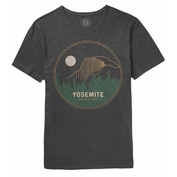 Yosemite Mod Dome Night TeeShirtDAP