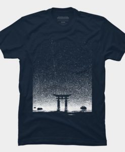 think lightly of your self and deeply of the world. Samurai. Japan. T-Shirt. DAP