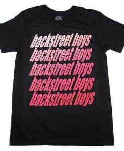 Backstreet Boys Vintage Repeat T-Shirt DAP