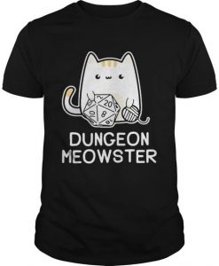 Dungeon meowster dungeons and dragons cat shirtDAP