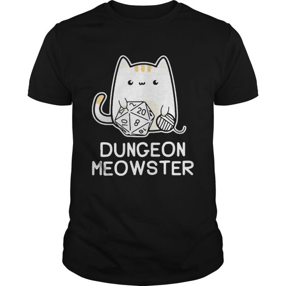 Dungeon meowster dungeons and dragons cat shirtDAP