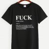 Fuck T-shirtDAP