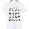 Game of cats t-shirt DAP