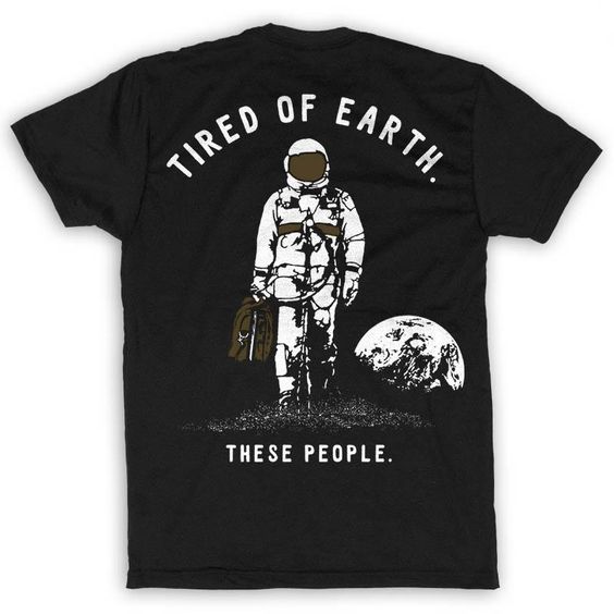 Men's NASA Tired of Earth T-ShirtDAP