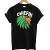 Chiefin Weed Smoking Indian T-shirt