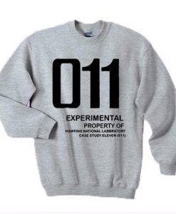 011 Experimental property of hawkins national laboratory sweatshirt