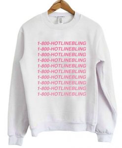 1 800 HOTLINEBLING Crewneck Sweatshirt