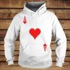 Ace of hearts playing card Hoodie