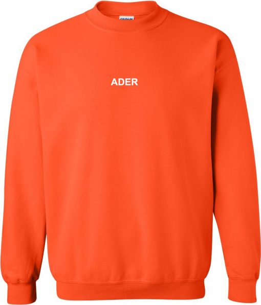 Ader Orange Sweatshirt