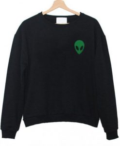 Alien Head Sweatshirt